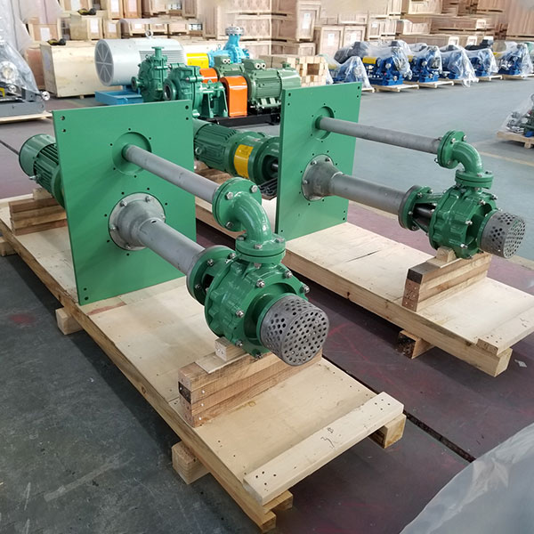 FY corrosion-resistant vertical submersible long axis shaft wear-resistant chemical pump API610 Ther